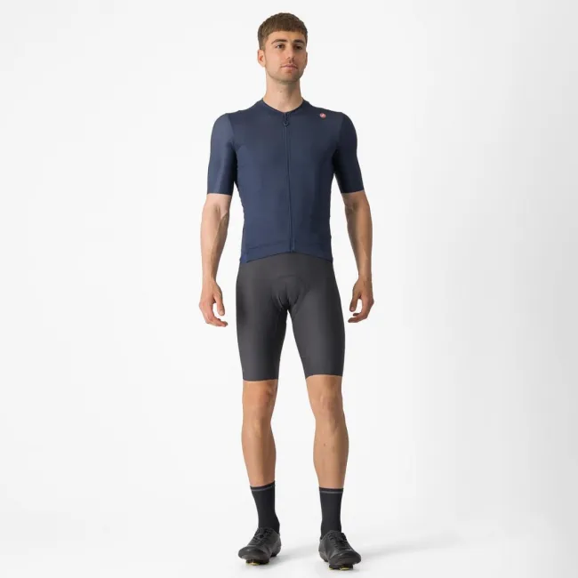 Tricou cu maneca scurta Castelli Espresso Indigo XXL