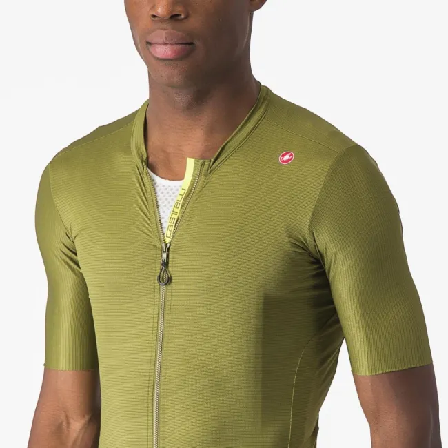 Tricou cu maneca scurta Castelli Espresso Kaki XXXL