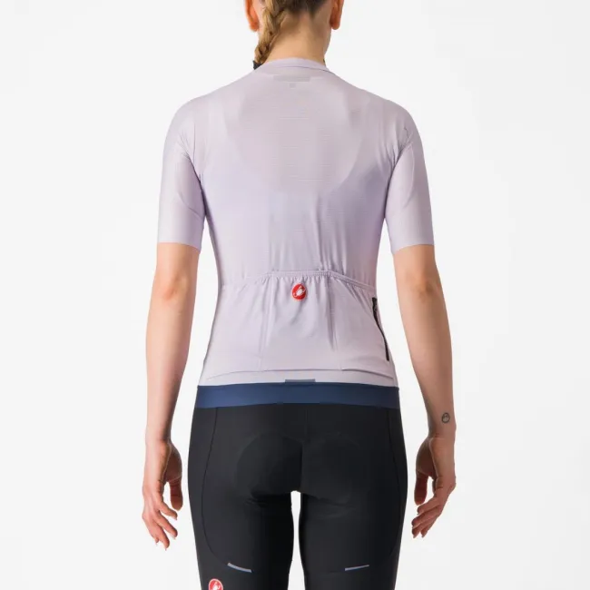 Tricou cu maneca scurta Castelli Espresso W de dama Violet M