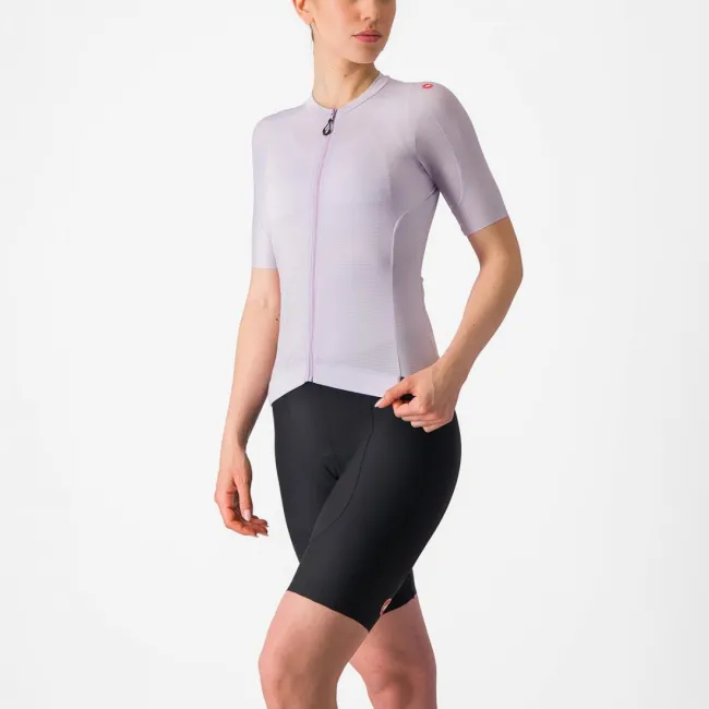 Tricou cu maneca scurta Castelli Espresso W de dama Violet M
