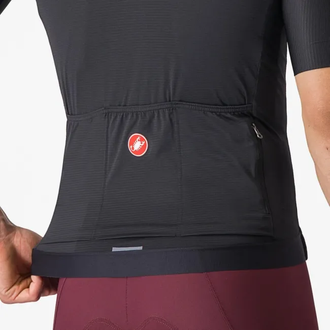 Tricou cu maneca scurta Castelli Espresso Negru S