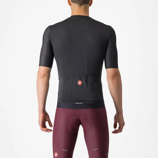 Tricou cu maneca scurta Castelli Espresso Negru XL