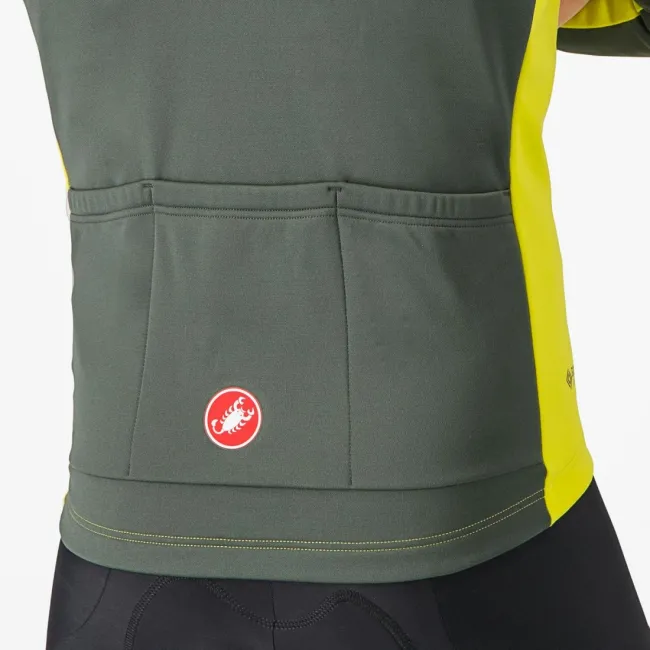 Jacheta Castelli Entrata Galben Fluo/Kaki XXXL