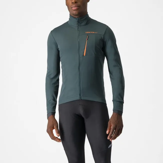 Jacheta Castelli GO Verde Rover/Rosu Portocaliu XL