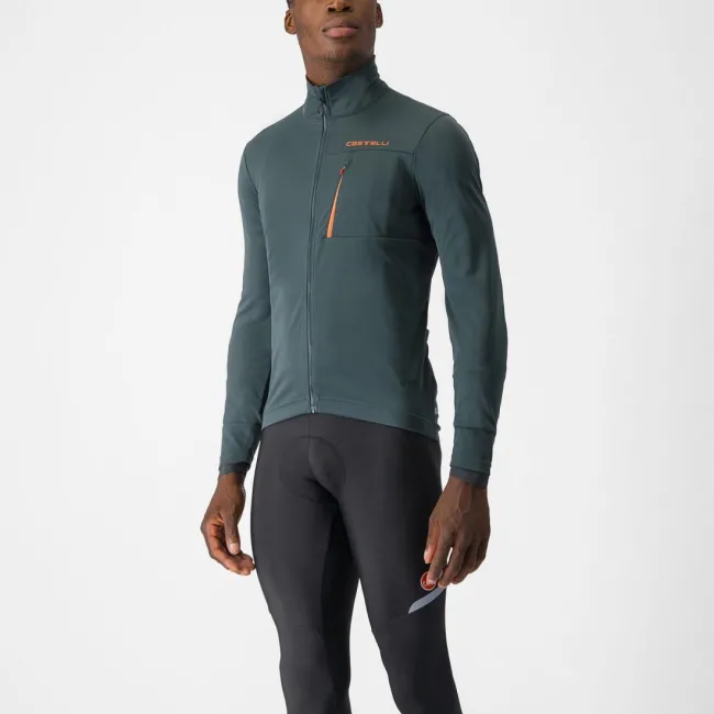 Jacheta Castelli GO Verde Rover/Rosu Portocaliu XL