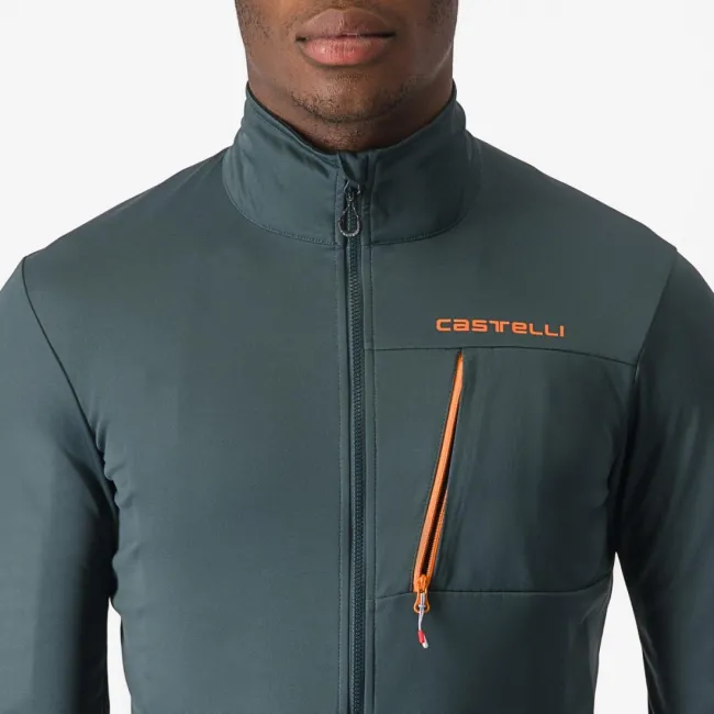 Jacheta Castelli GO Verde Rover/Rosu Portocaliu XL