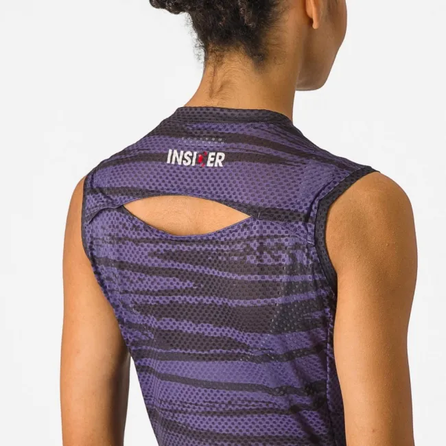Bluza de corp Castelli Insider 2 W SL de dama Mov M