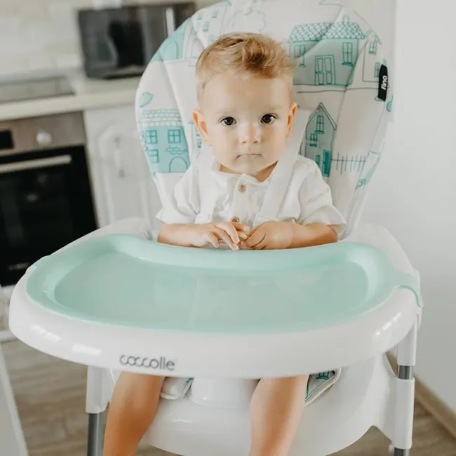Scaun De Masa Bebe Coccolle Fino, Turcoaz