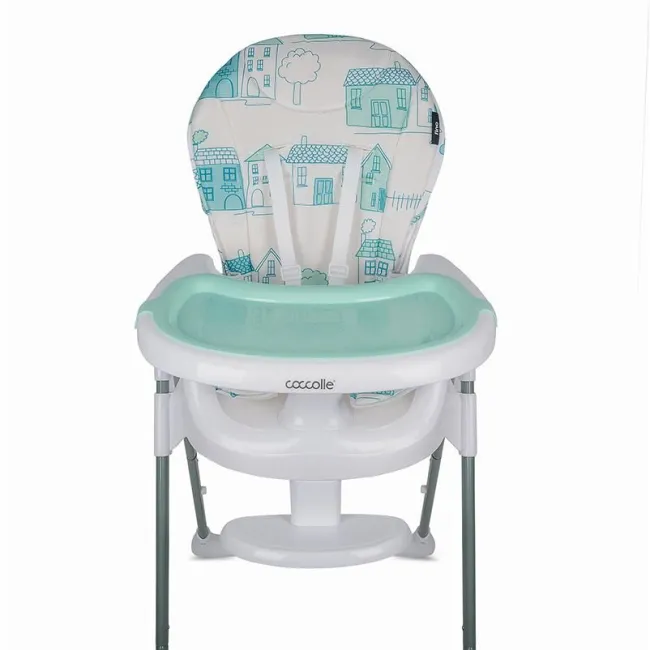 Scaun De Masa Bebe Coccolle Fino, Turcoaz