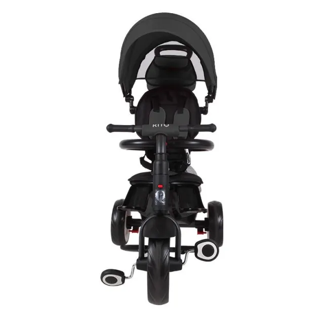 Tricicleta Copii pliabila Qplay Rito Plus - Negru