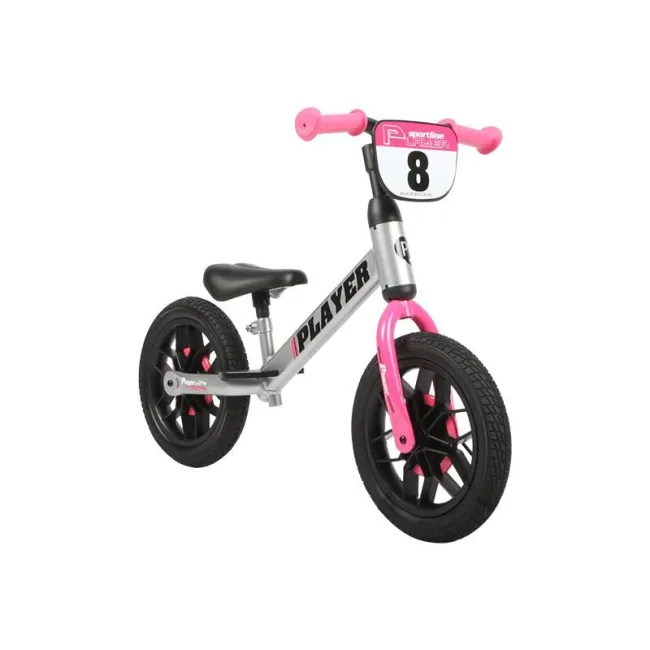 Bicicleta Copii QPlay Player - 12 Inch, Roz