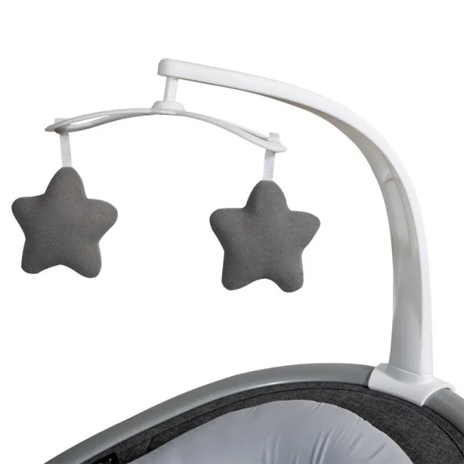 Balansoar bebelusi multifunctional Coccolle Freya Baby, Gri