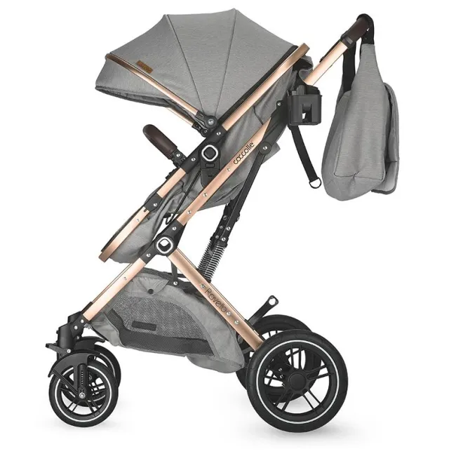 Carucior ultracompact 3in1 Coccolle Ravello - Gri