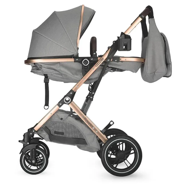 Carucior ultracompact 3in1 Coccolle Ravello - Gri