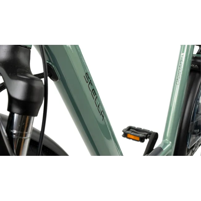 Bicicleta Electrica Stella Livorno Dama FDST RTE 2.1 - 28 Inch, L, Verde