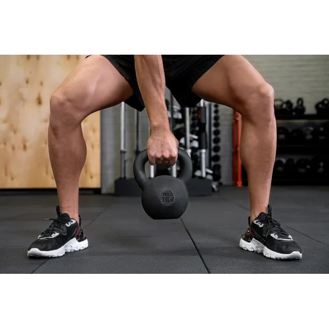 Kettlebell Otel - 12 Kg, Negru