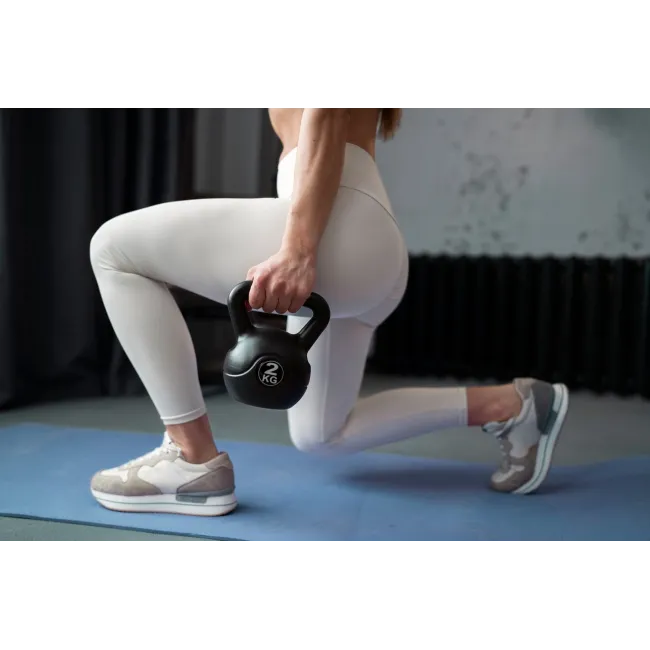 Kettlebell Otel - 10 Kg, Negru
