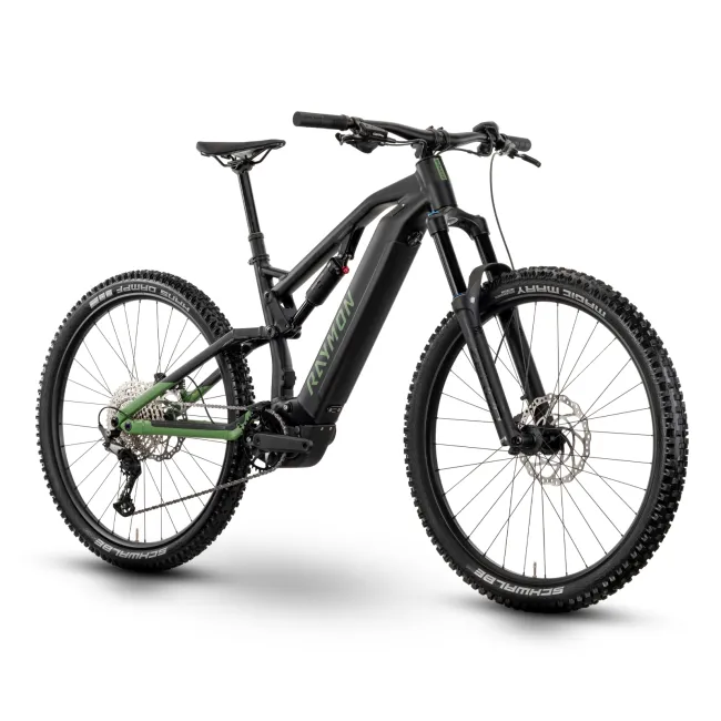Bicicleta Electrica Raymon Full Suspension Trailray 150 2025 - 29 Inch, S, Negru - Deore
