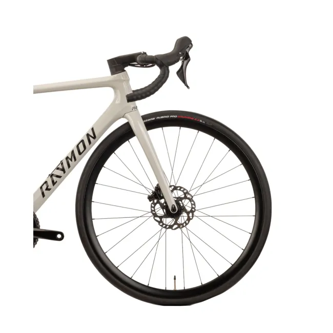 Bicicleta Sosea - Ciclocross Raymon Kirana 2025 - 28 Inch, 58, Alb