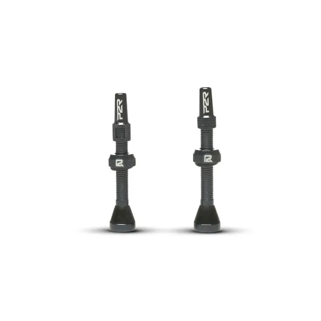 Valva Tubeless bicicleta P2R FR-11C, AL, 46mm, Gri (OEM)