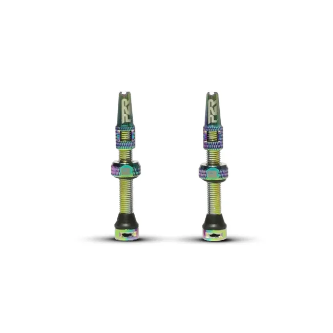 Valva Tubeless bicicleta P2R TV46OS, AL, 46mm, Rainbow (OEM)