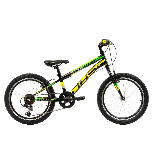 Bicicleta Copii DHS Sonic - 20 Inch, Negru