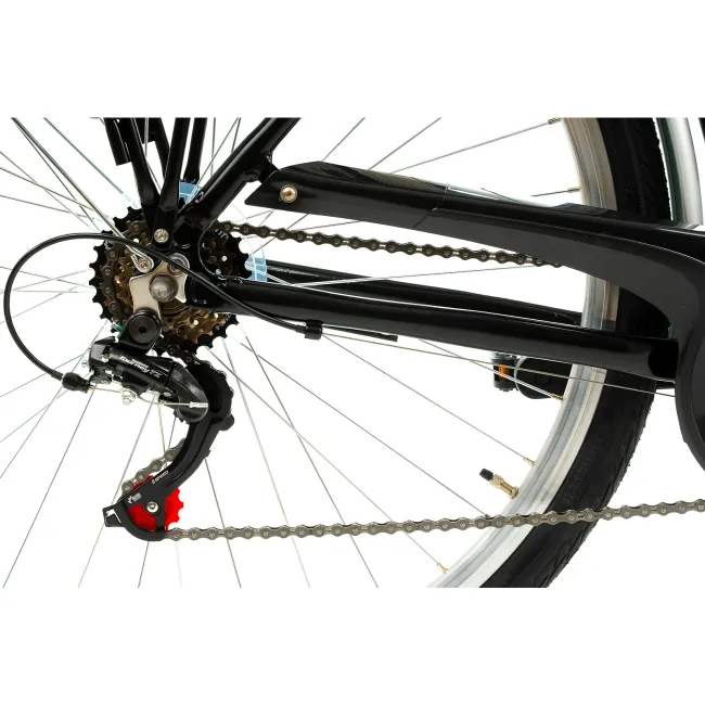 Bicicleta Oras Dhs City 28001 - 28 Inch, L, Negru