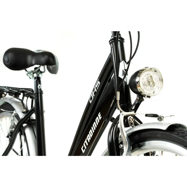 Bicicleta Oras Dhs City 28001 - 28 Inch, L, Negru