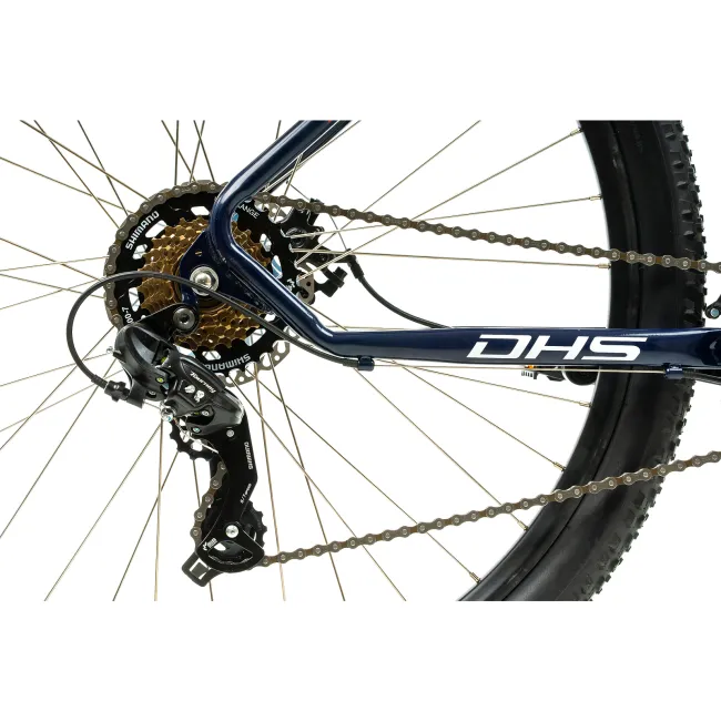 Bicicleta Mtb Dhs 2905 - 29 inch, M, Indigo-Rosu