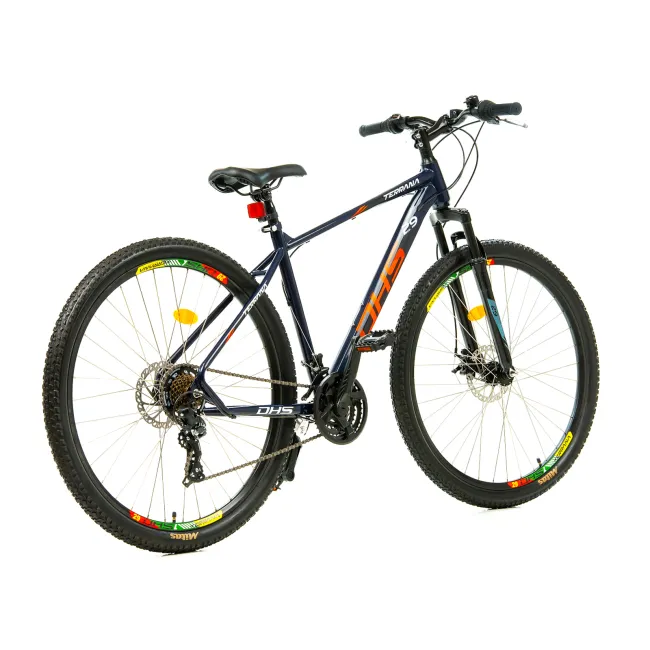 Bicicleta Mtb Dhs 2905 - 29 inch, M, Indigo-Rosu