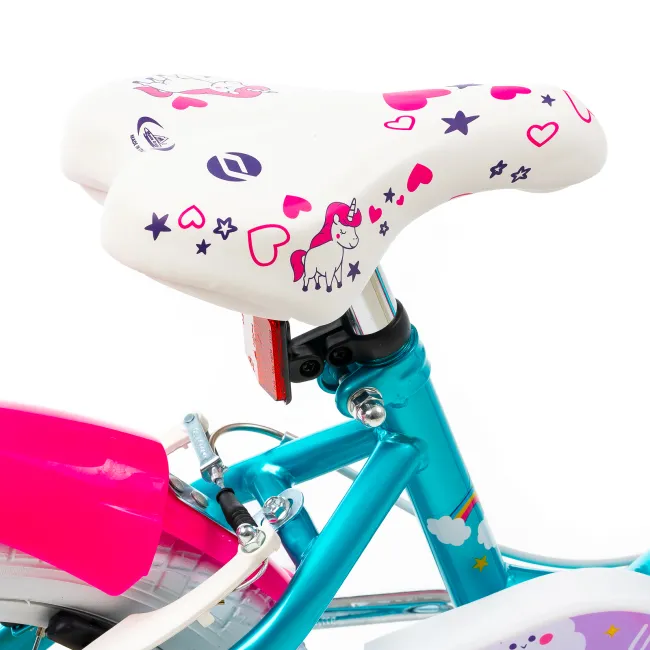 Bicicleta Copii DHS Unicorn - 16 Inch, Albastru
