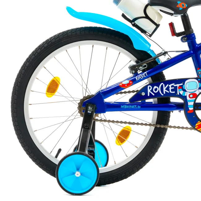Bicicleta Copii DHS Rocket - 20 Inch, Albastru