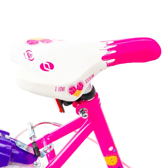 Bicicleta Copii DHS Icecream - 20 Inch, Roz