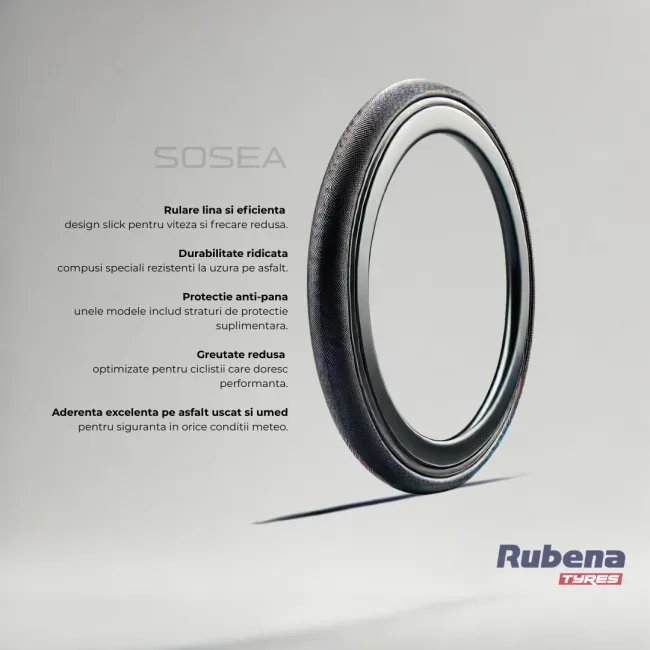 Anvelopa Bicicleta Rubena 700 x 38C 40-622 V86 LANDMARK
