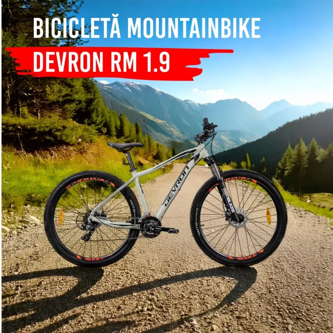 Bicicleta Mtb Devron Riddle 2023 RM1.9 - 29 Inch, L, Argintiu