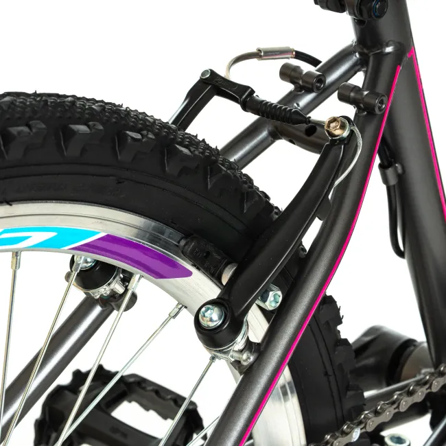 Bicicleta Copii DHS Modesty - 24 Inch, Gri