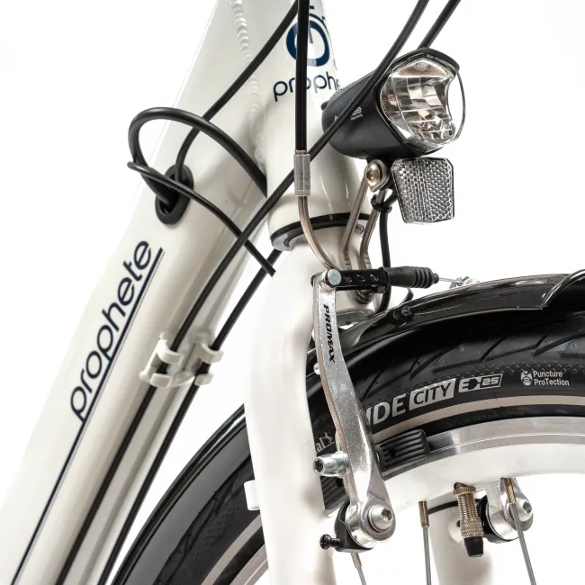 Bicicleta Electrica Prophete 52421 - 28 Inch, M, Alb