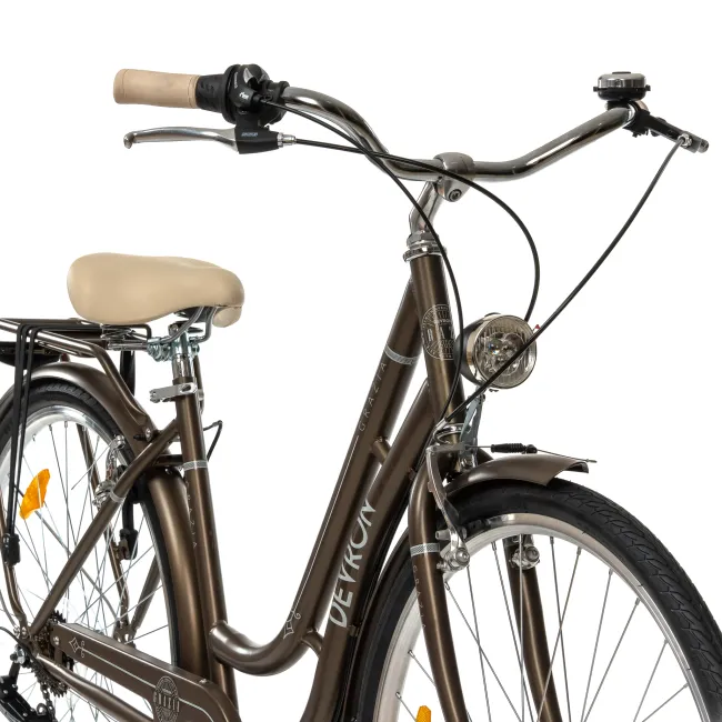 Bicicleta Oras Devron Grazia 6s Retro - 28 Inch, L, Maro
