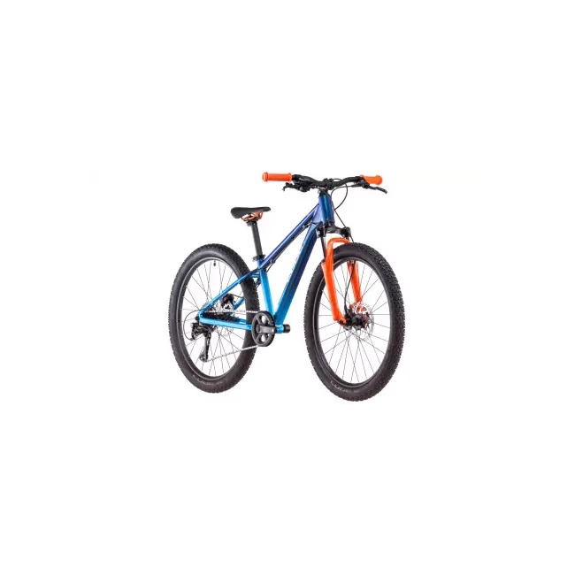 Bicicleta Copii Cube Acid 240 Disc Actionteam 2026 - 24 inch, Albastru-Portocaliu