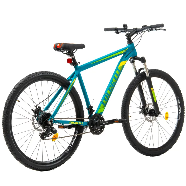Bicicleta MTB Colinelli COL25, Marimea M, 29 inch, Verde, Schimbator Shimano ST-EF500 EZ-FIRE PLUS, 24 Viteze, Cadru Aluminiu, Frane pe Disc