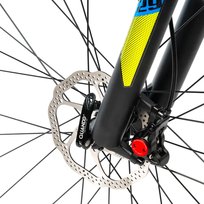 Bicicleta MTB Colinelli COL27, Marimea M, 29 inch, Verde, Schimbator Shimano Altus, 24 Viteze, Cadru Aluminiu, Frane pe Disc
