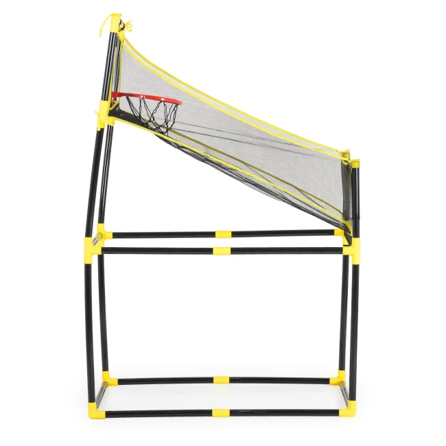 Cos de baschet cu tabel electronic de marcat si minge