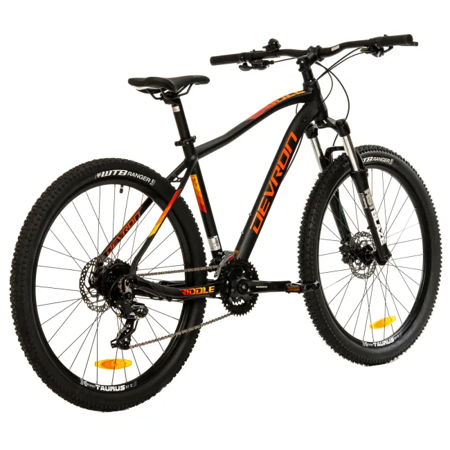 Bicicleta Mtb Devron Riddle RM1.7 2025 - 27.5 Inch, S, Negru