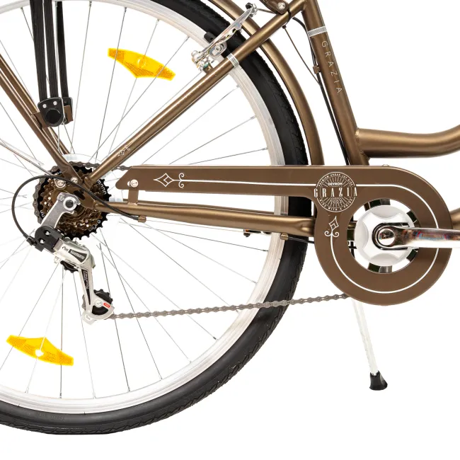 Bicicleta Oras Devron Grazia 6s Retro - 28 Inch, M, Maro
