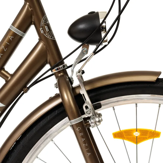 Bicicleta Oras Devron Grazia 6s Retro - 28 Inch, M, Maro