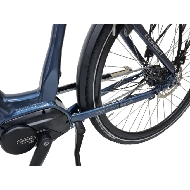 Bicicleta Electrica Corwin 28426 - 28 Inch, motor central, XL, Albastru