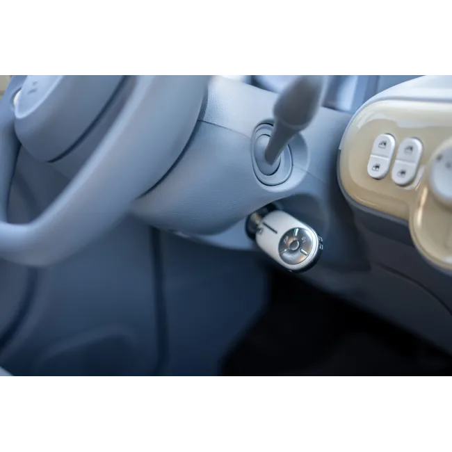 Masina electrica Aigo M1 urbana - autonomie 180 km, 4 locuri, permis B1, Albastru