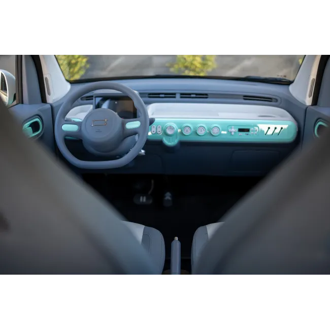 Masina electrica Aigo M1 urbana - autonomie 180 km, 4 locuri, permis B1, Albastru