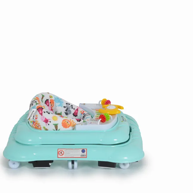 Premergator bebelusi Jungle Fun 2 in 1, Cangaroo, Turcoaz