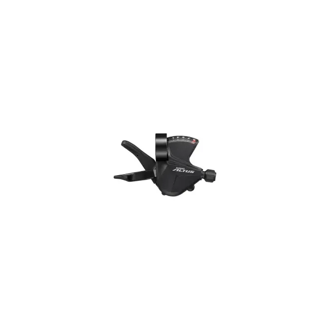 Maneta schimbator dreeapta 9 viteze Shimano altus ASLM20109RC, RAPIDFIRE PLUS, 2400 mm, negru